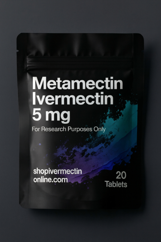Metamectin Ivermectin 5mg tablets 20 count package