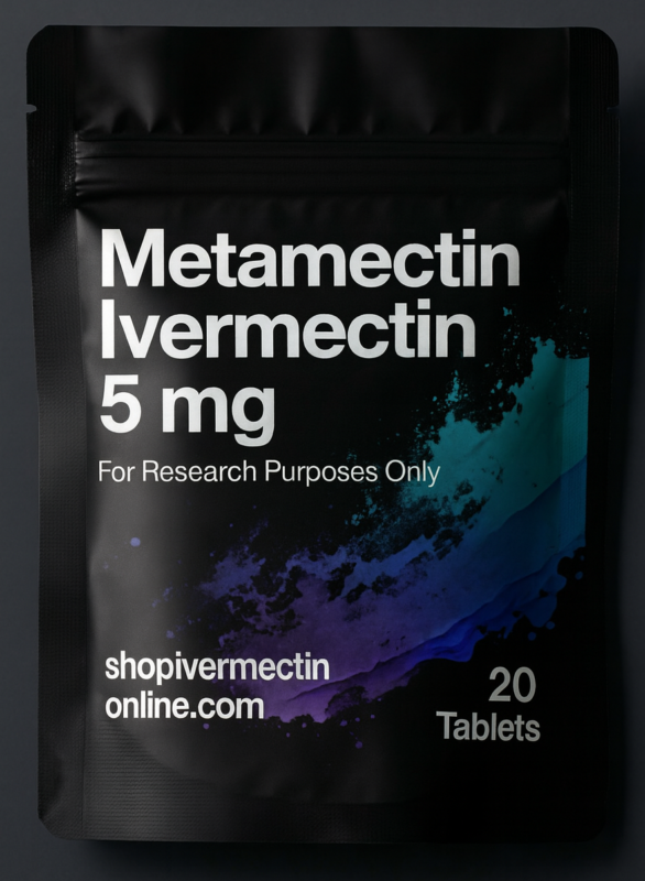 Metamectin Ivermectin 5mg tablets blue packaging